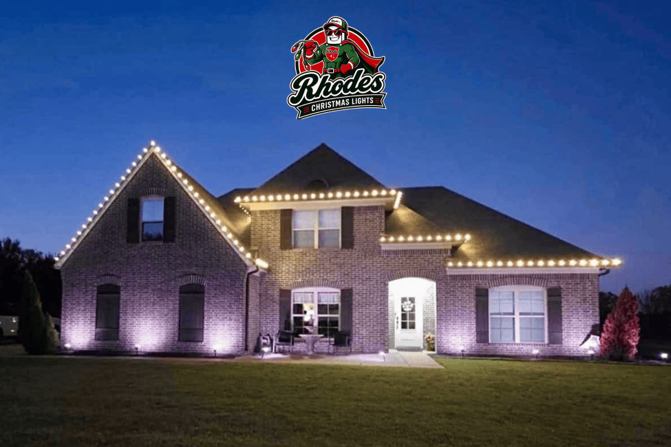 house in Arlington tn with permanent holiday lights